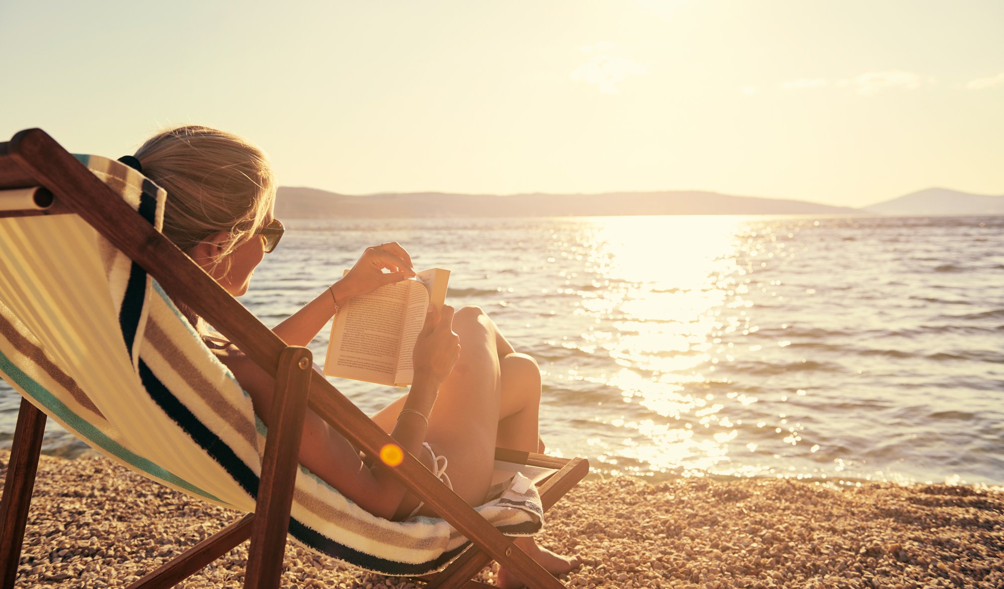 Hotel Employee Rate | Lady on beach